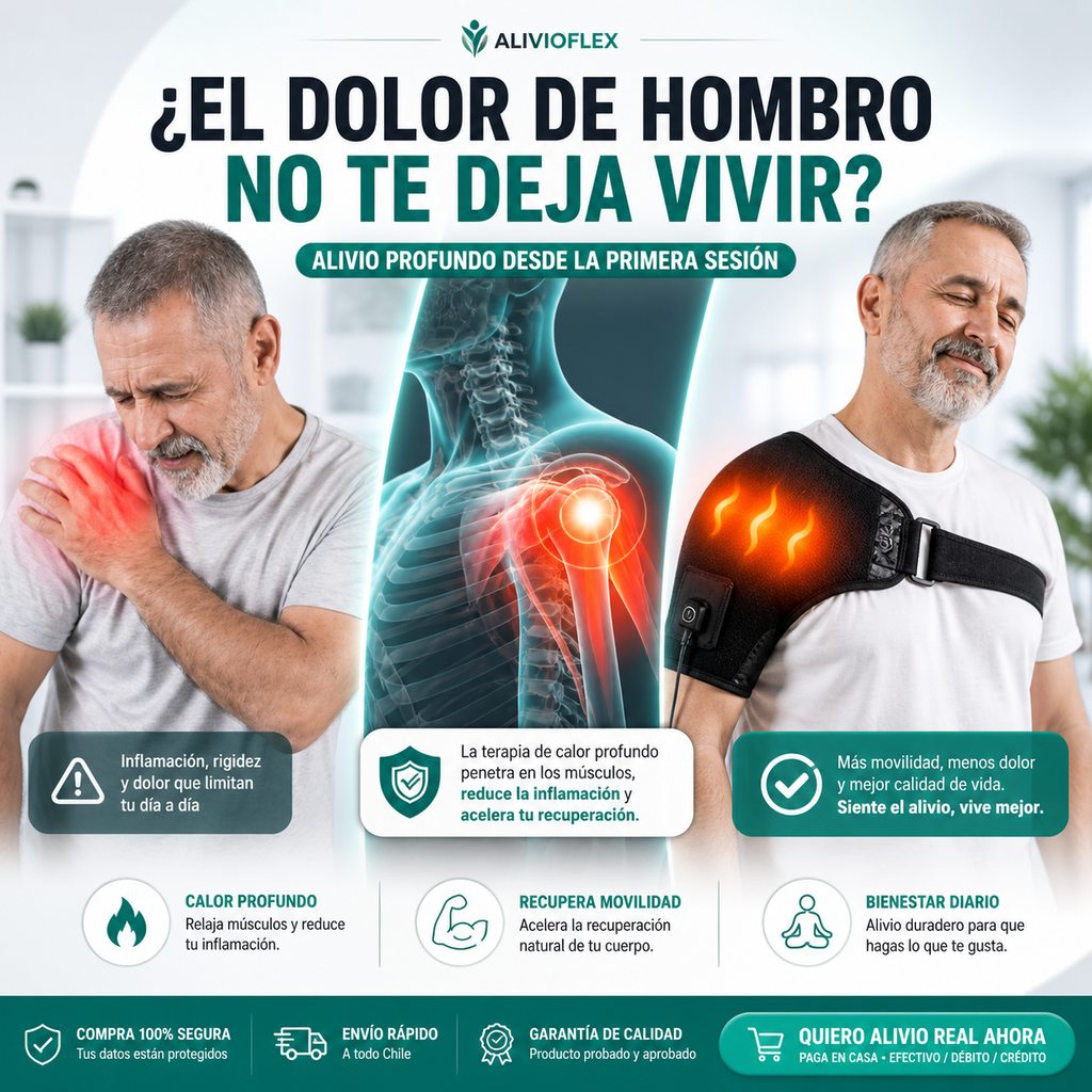 Hombrera Termica Premium® - Alivia Tu Dolor de Hombros.